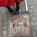 dog manhole cover shibuya tokyo